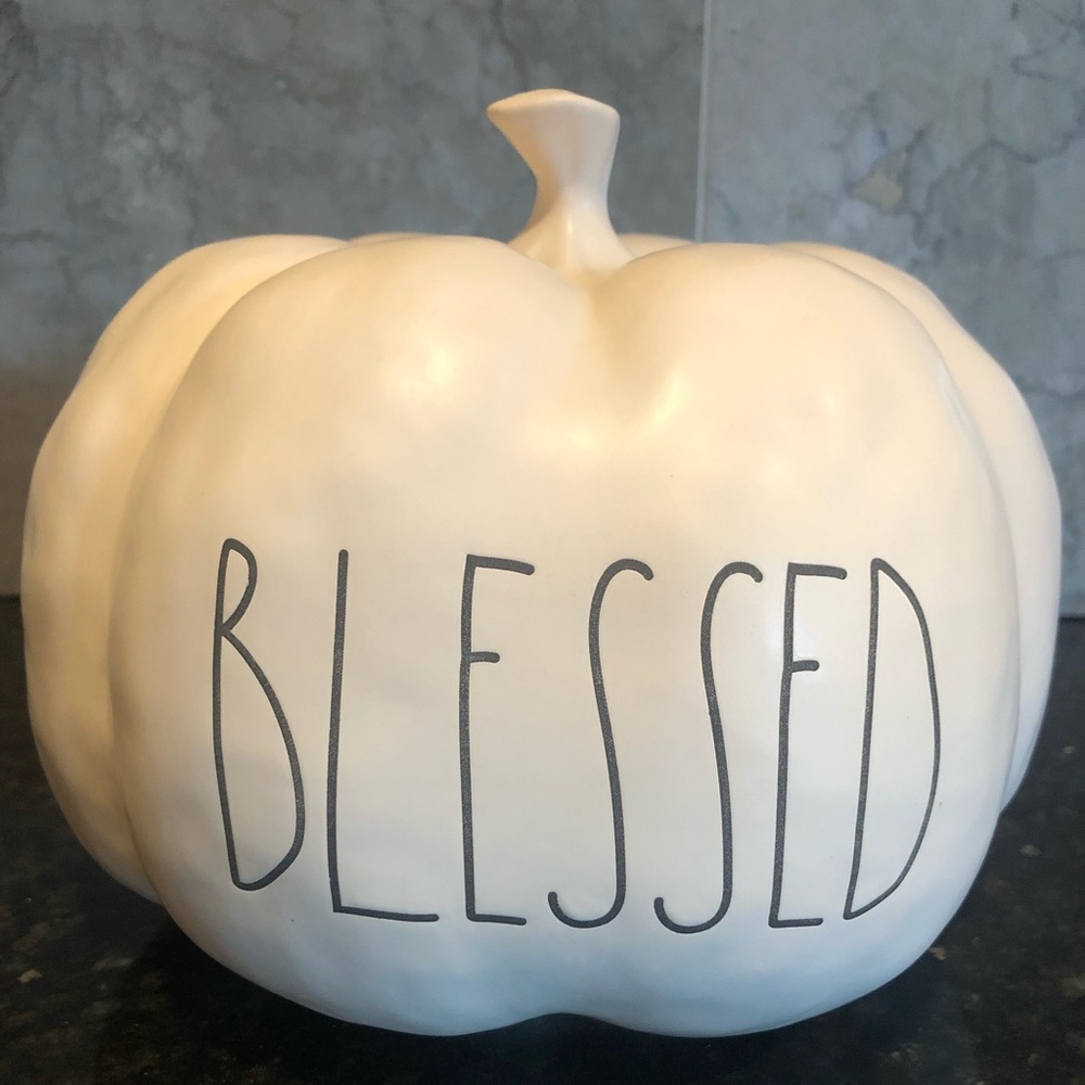 💚 RAE DUNN 🎃 BLESSED PUMPKIN 🎃 NEW